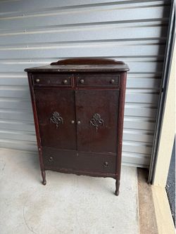Antique Tall Boy Chest