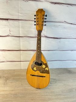 Vintage Antique Bowlback Mandolin