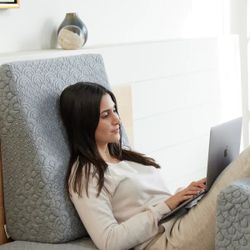 Brentwood Home Whitney Wedge Pillow with Gel Memory Foam  Features: Gradual slope for support while reading, watching TV, or sleeping Great for elevat