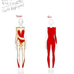 Stunning 2026 Prom Dress Red & Gold Tailor Required To You