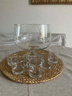 Vintage Princess House Heritage Punch Bowl,