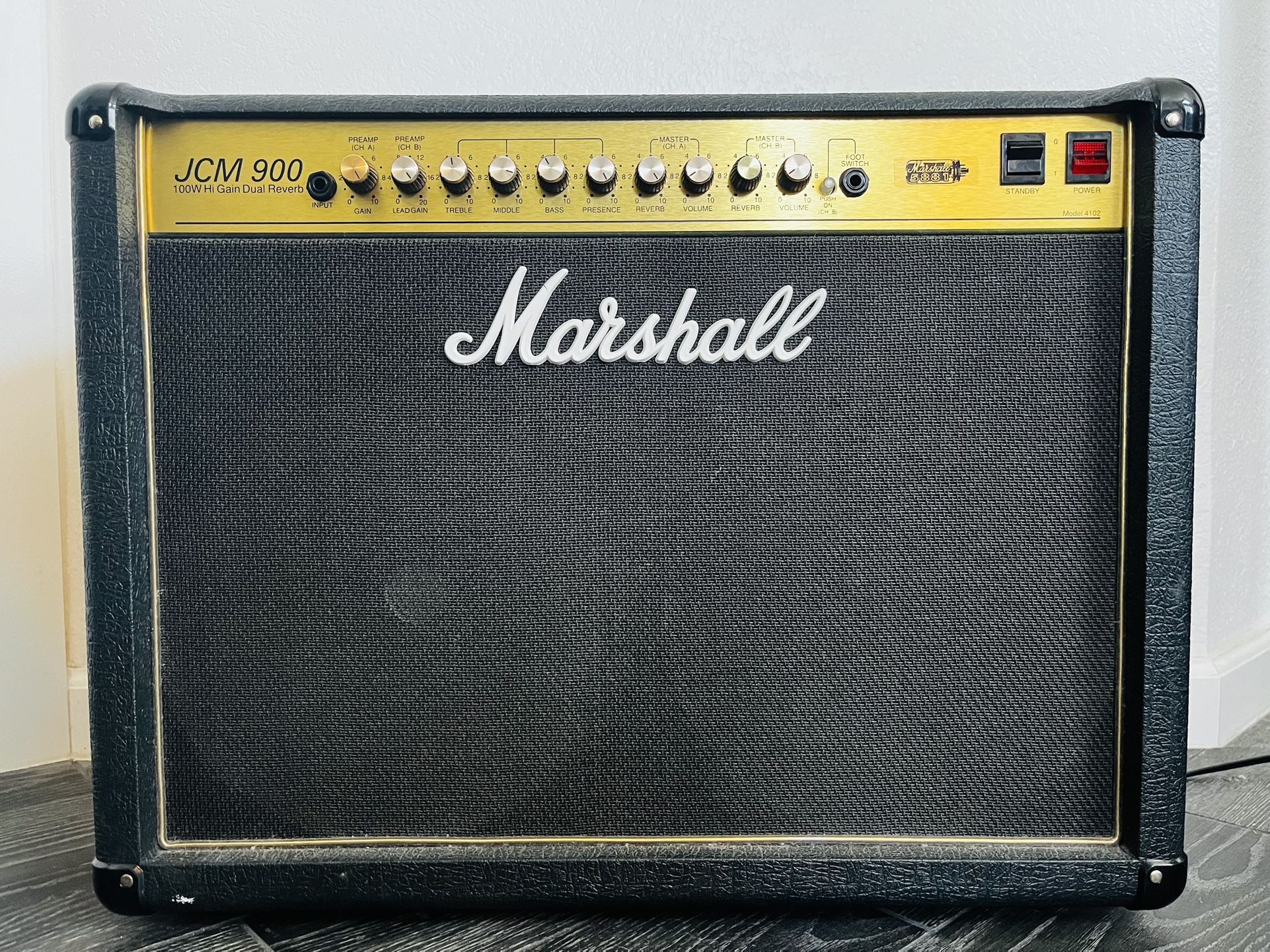 Marshall 4102 100 Watt JCM 900 Hi Gain Dual Reverb 2x12 Combo with Rare Marshall Branded Celestion Vintage 30’s