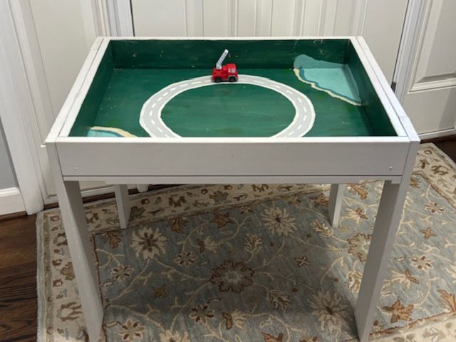 Homemade Train π Table