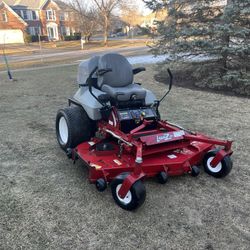 Exmark Commercial Zero Turn Lawn Mower With A 72 In Deck And Liquid Cooled Kawasaki Engine 