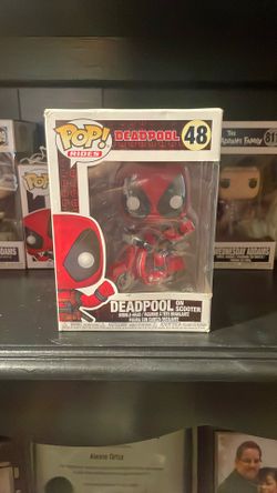 Deadpool on a Scooter Funko Pop