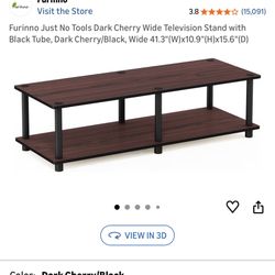 Dark Cherry Tv Stand 