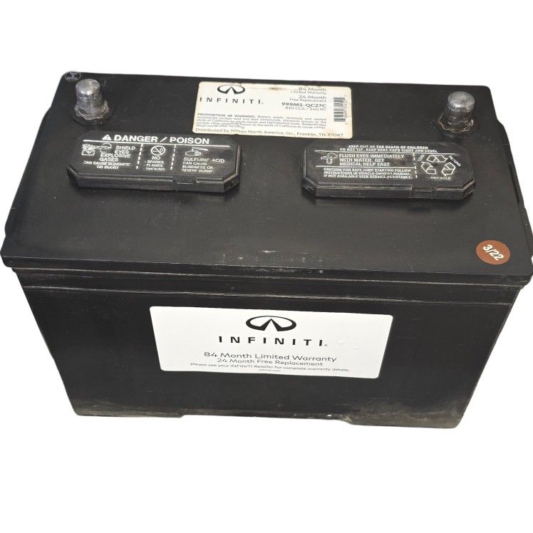 Infiniti Battery Like New