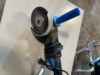 4” electric angle grinder