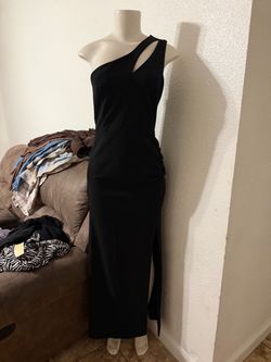 New with tags long black fancy dress medium