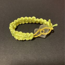 Yellow Knot Bracelet
