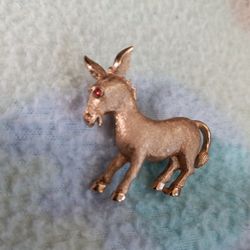 Vintage Donkey Pin/ Brooch