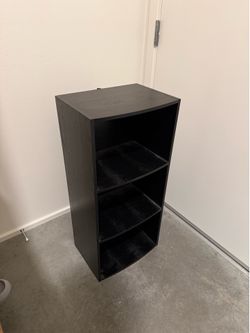 Black 3 Tiered Shoe Oragnizer