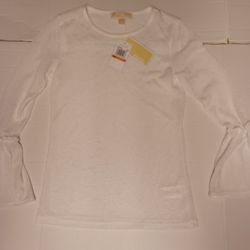 Michael Kors Women's Size Small Long Sleeve T-shirt Brand New