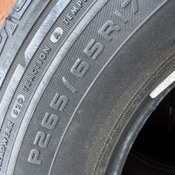 Firestone Tires 265-65R-16