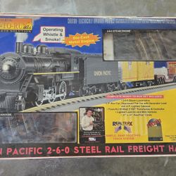 Rail king union pacific train set practically new