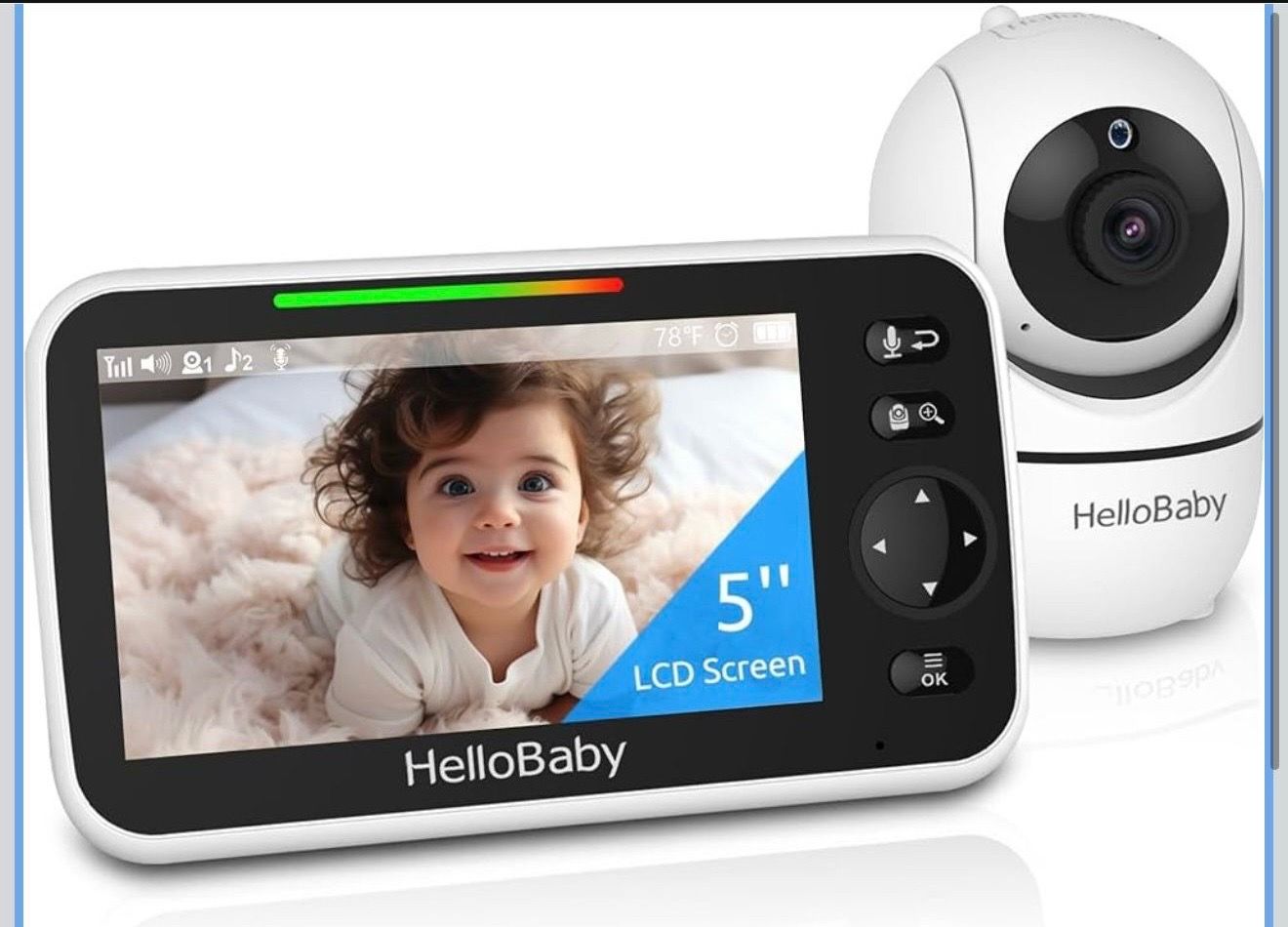 Digital Wireless Video Baby Monitor