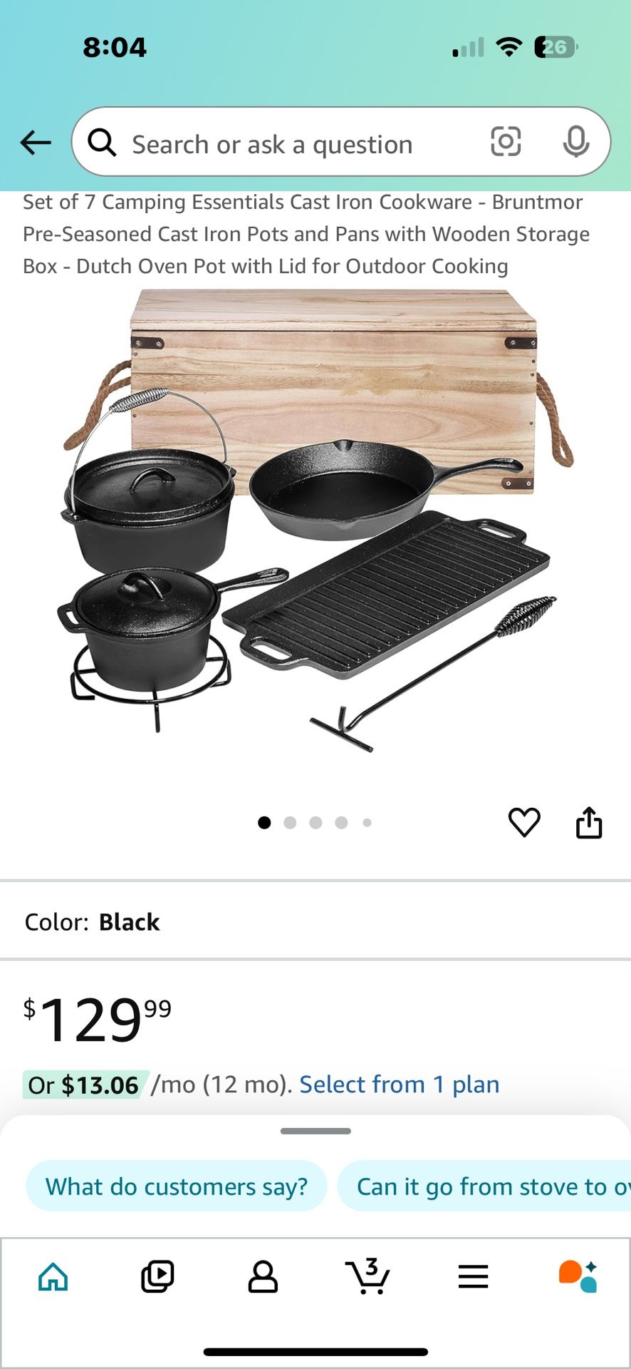 Cast Iron Set