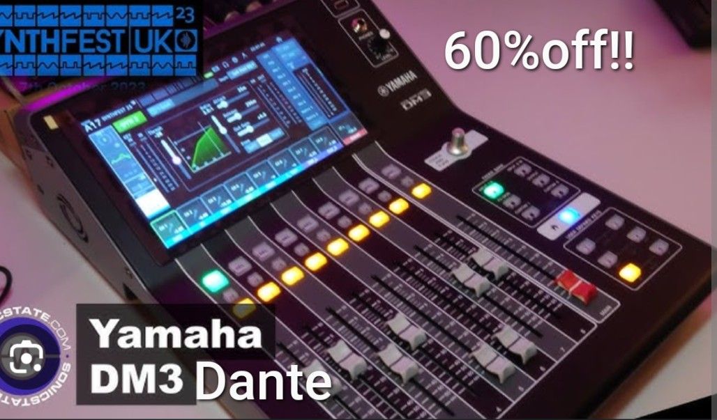 Yamaha DM3 Dante Digital Mixing Console