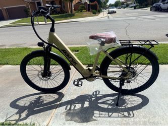 SU7 E Mountain Bike for Adults-750W Peak Motor Electric Commuter Bikes, 25MPH EBike, 36V Battery EBikes, 21-Speed Front Suspension Electric Bicycle
