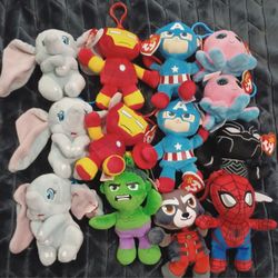 Beanie Baby Keychains