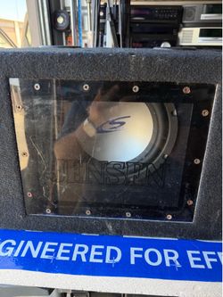 Alpine type s 10 inch woofer with punch 250a ii amp