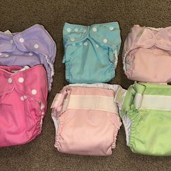 FuzziBunz and Bum Genius Mix of Cloth Diapers