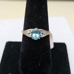 Genuine  Apatite Ring 