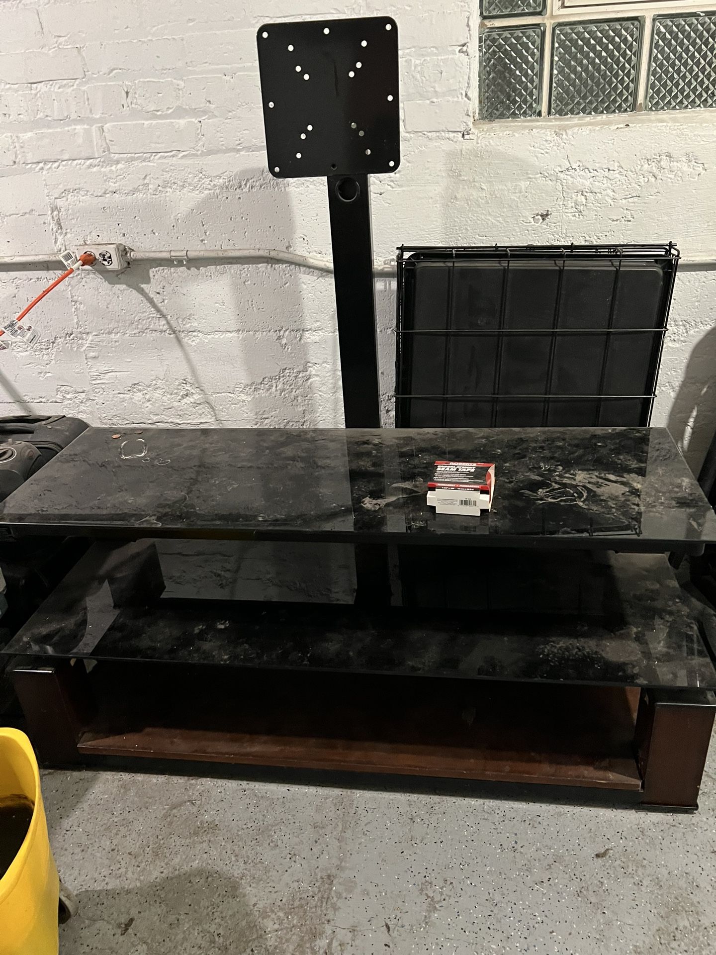 Glass Entertainment Center