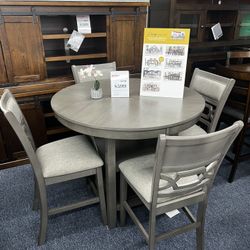 5 Pc Counter Height Dining Set