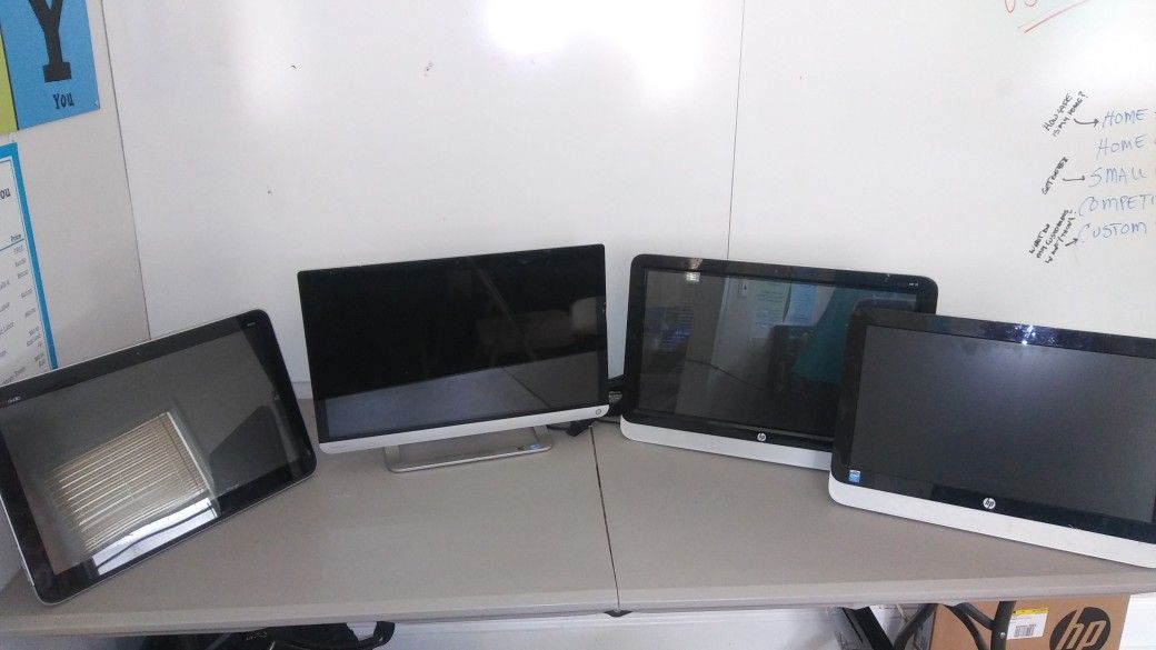 For Parts Only : 4 All in One Computers - $75 Firm