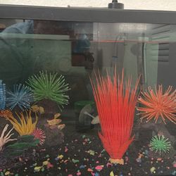 Top Fin Glow Fish Tank 