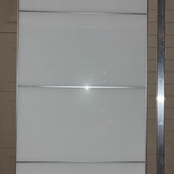 Glass And Aluminum Barn Doors
