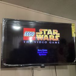 Nintendo GameCube DOL-001 Black Console With Cables One Game And One Controller With Memory Card 