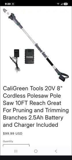 Tree Trimmer, Battery Encluded New $60