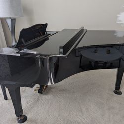 Young  Chang Black Grand Piano