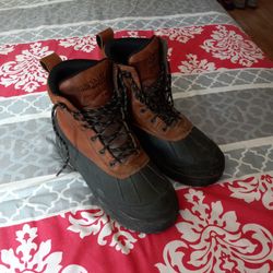 Steel toe work boots 