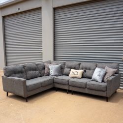 FREE DELIVERY Gray Sectional Couch