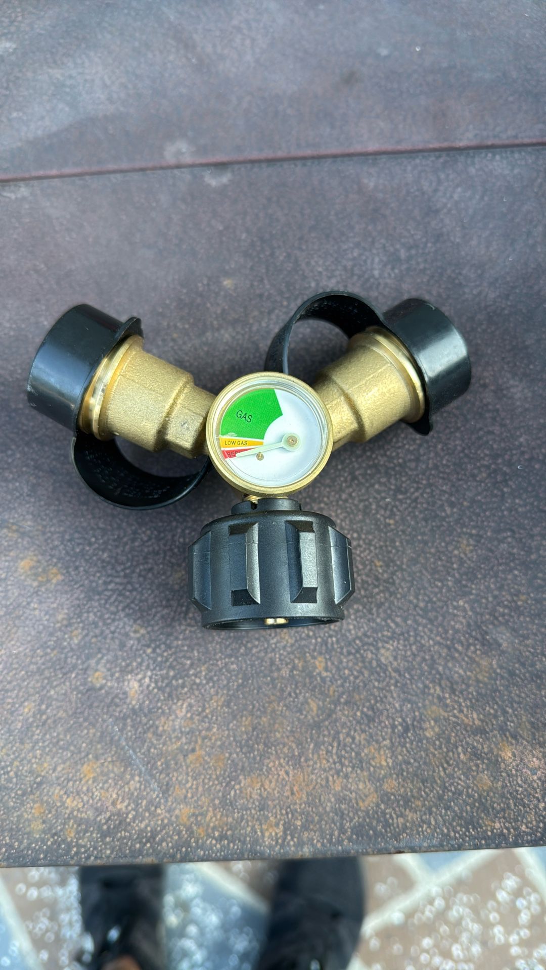 Propane split connectors