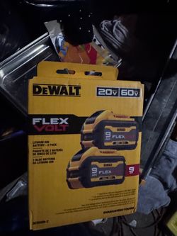 FLEXVOLT 20V/60V MAX Lithium-Ion 9.0Ah Battery Pack