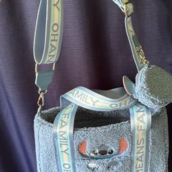 Stitch Loungefly Tote Fluffy