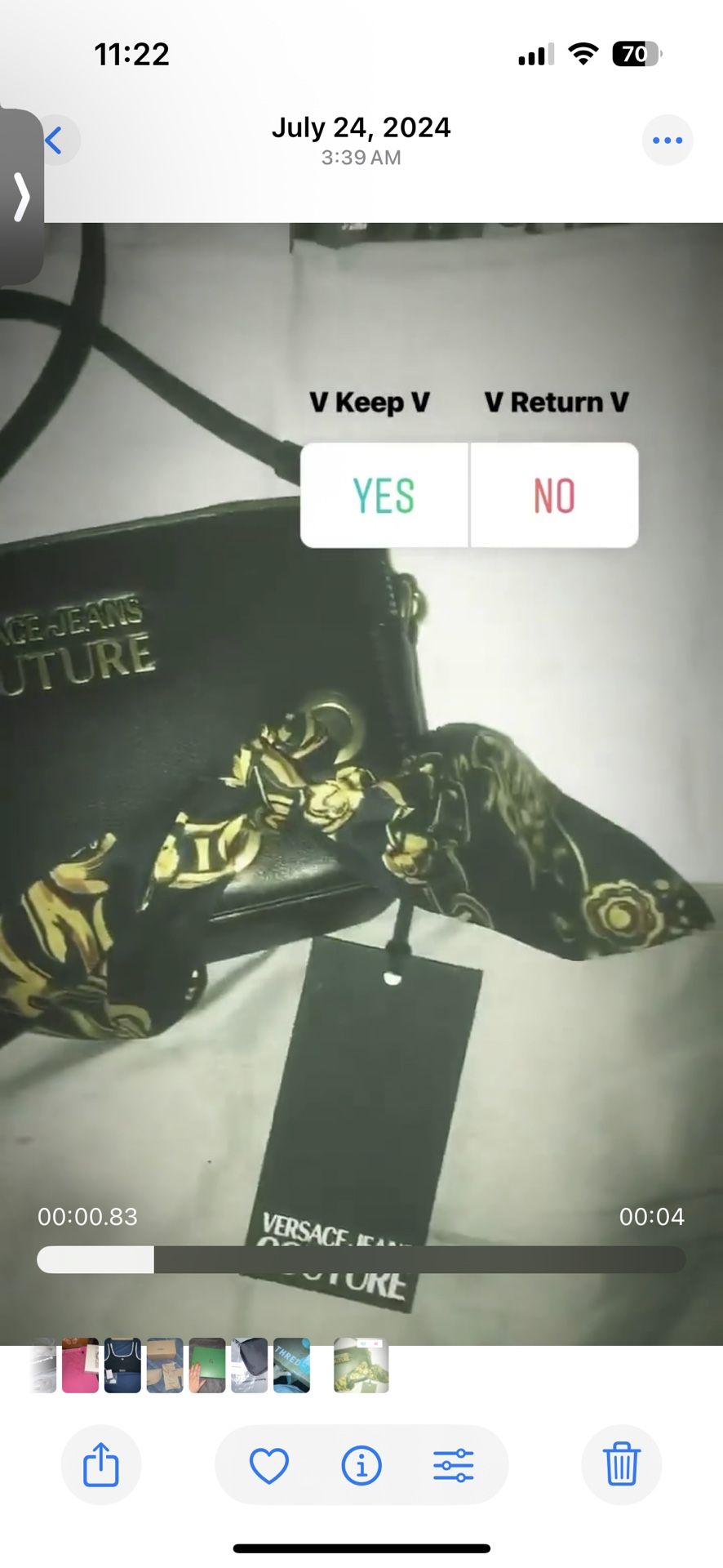 Versace Crossbody Bag
