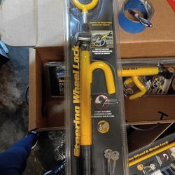 HS Heavy Duty Steering Wheel Lock System 