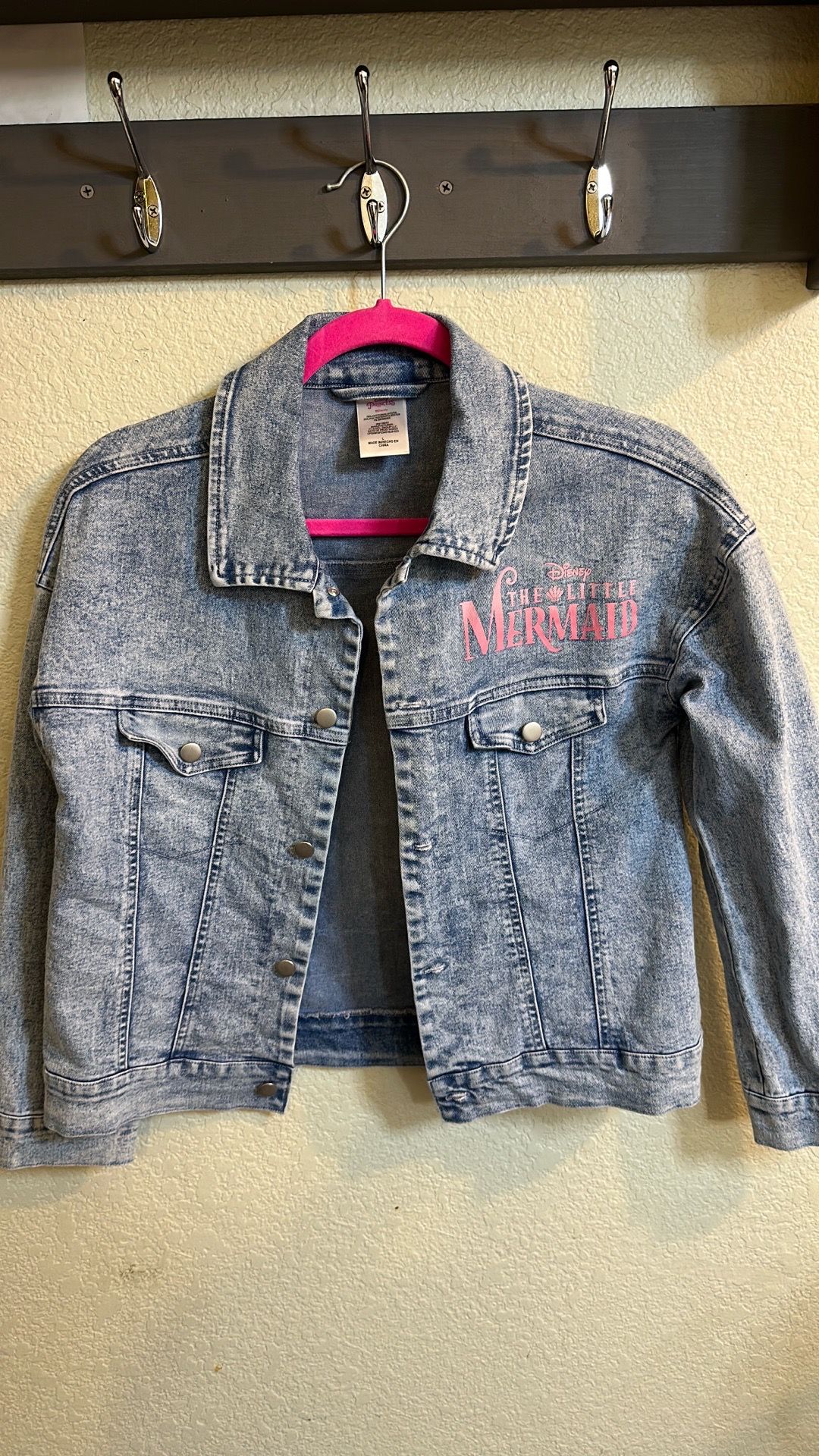 Little Mermaid jean jacket