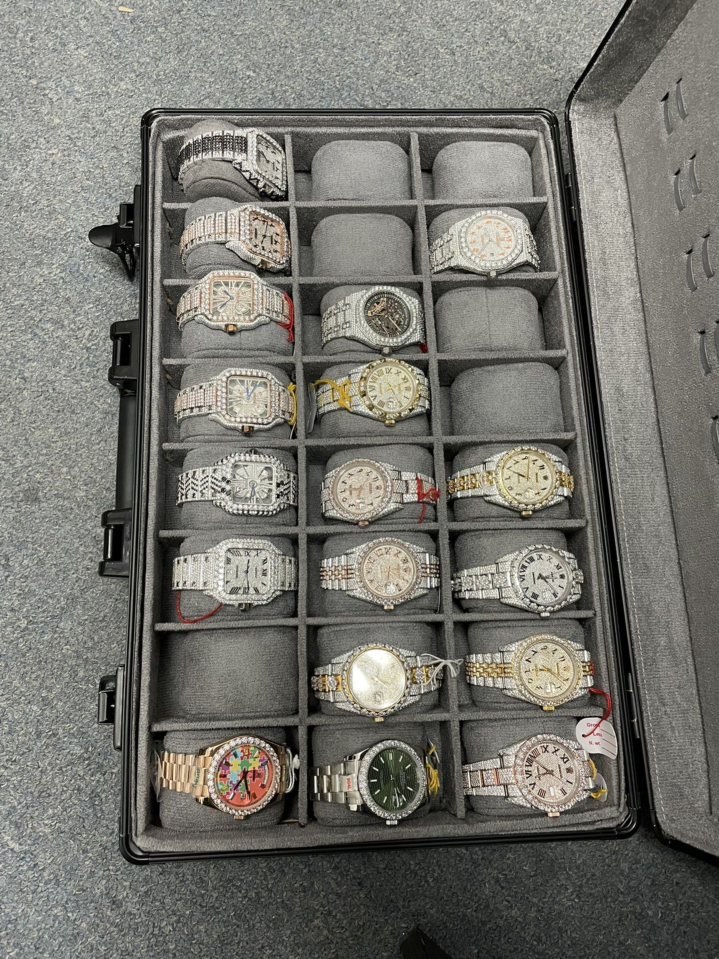 moissanite VVS Tester Certified Watches