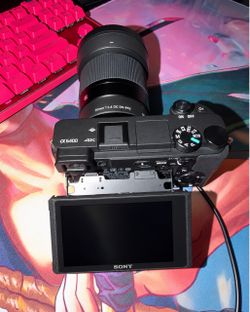 Sony a6400 Camera + Sigma 30mm f/1.4 Lens