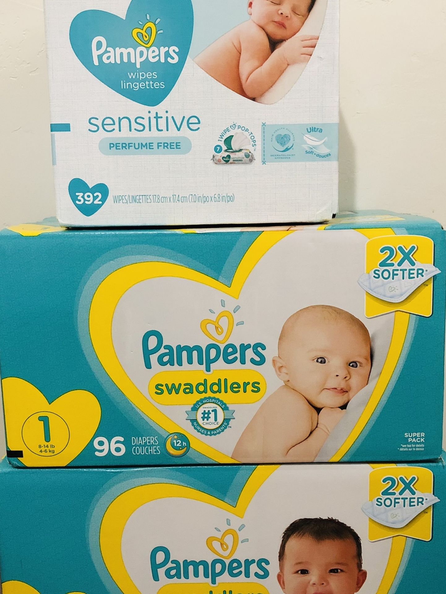 Pampers Diapers & Baby Wipes