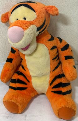 Disney Fisher Price Talking Tigger “I talk!” JUMBO Plush 22” 2000 Vintage