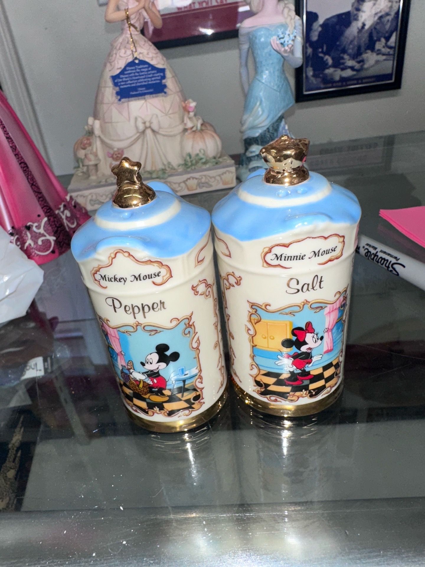 Disney collectible salt/pepper shakers