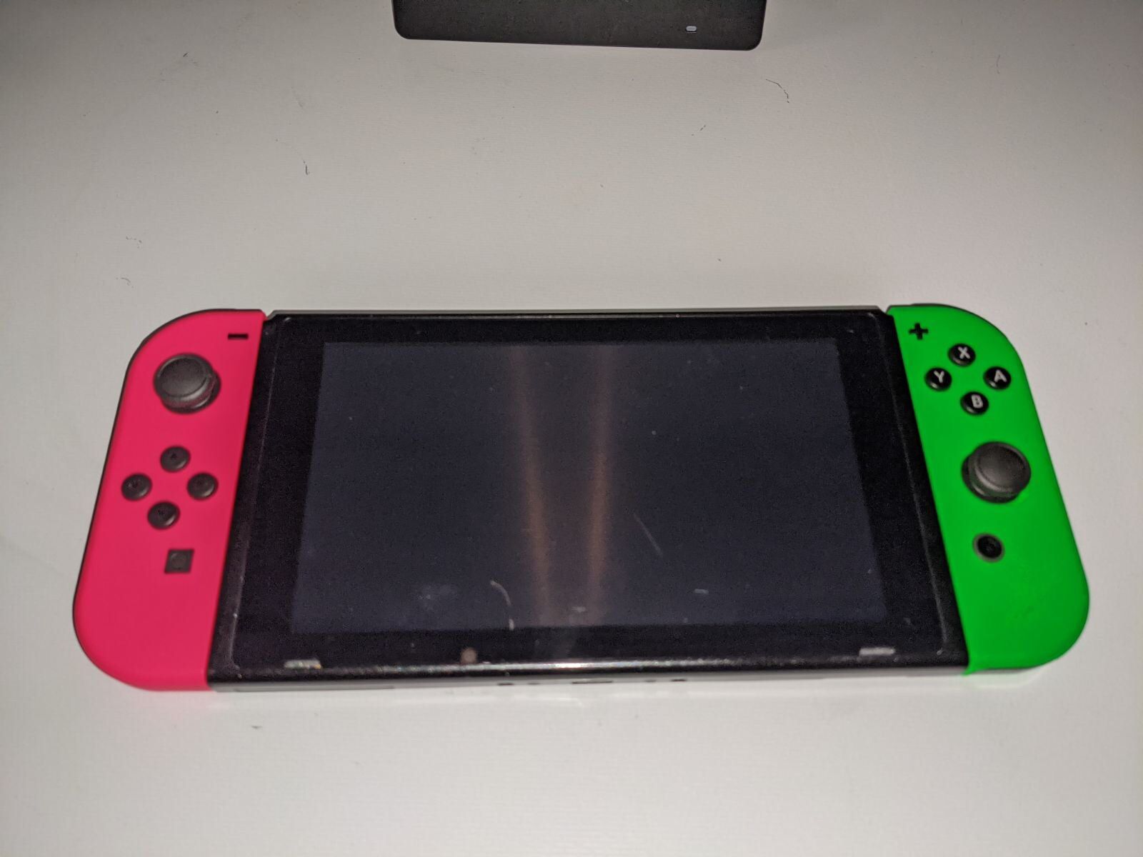 Nintendo Switch Bundle (Splatoon Controllers)