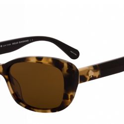 Kate Spade Women's Sunglasses Havana Black Cat Eye Full Rim Claretta/P/S 0581 00
